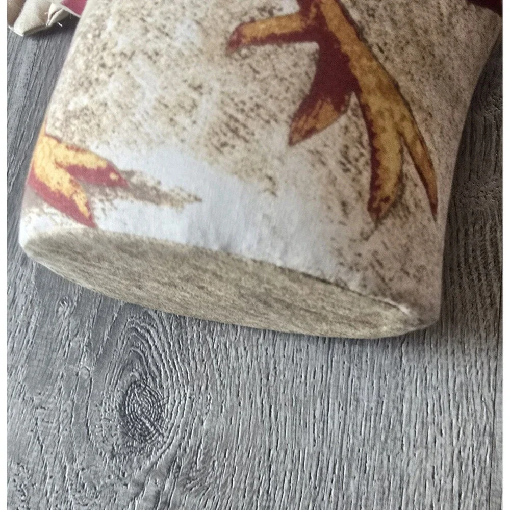 Americana Red White Blue Soft Sculpture Rooster Chicken Patriotic Stars Stripes/